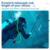 65.4cm Aluminum Alloy Waterproof Ball Head Selfie Stick Diving Shooting Sports Camera Extension Stick, TELESIN WSS-001