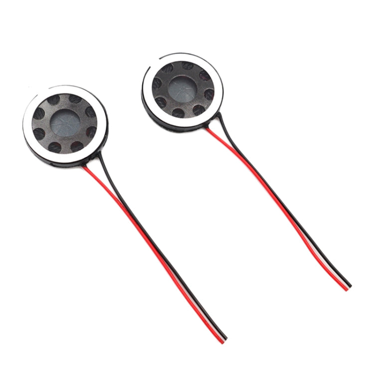 2PCS 20mm 8Ohm 0.5W/1W For Medical Toys Security Plastic Speaker