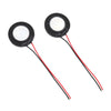 2PCS 20mm 8Ohm 0.5W/1W For Medical Toys Security Plastic Speaker Internal Magnetic Welding Wire Voice Speaker