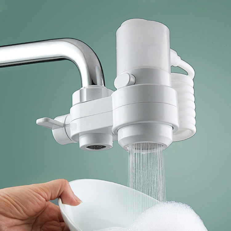 Kitchen Foam Pumping Flushing Water Faucet Extender