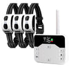 1 Drag 3 Pet Electronic Fence Wireless Stop Barker Outdoor Dog Collar Remote Control Dog Trainer(White)