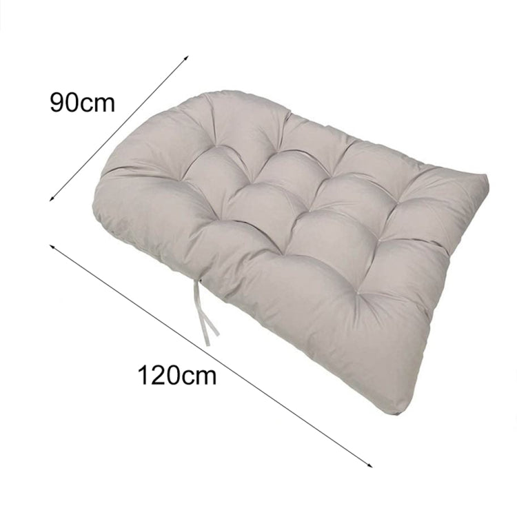 90x120cm Outdoor Waterproof Thickened Soft Hanging Basket Rattan Chair Cushion