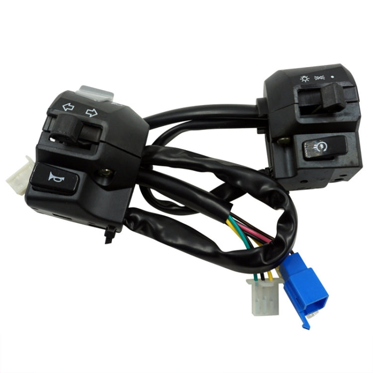 For Yamaha YBR125 Motorcycle Modification Left and Right Handlebar Switch Assembly, For Yamaha YBR125