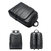 Bopai 61-121671A Top-Layer Cowhide Large-Capacity Casual Business Laptop Backpack