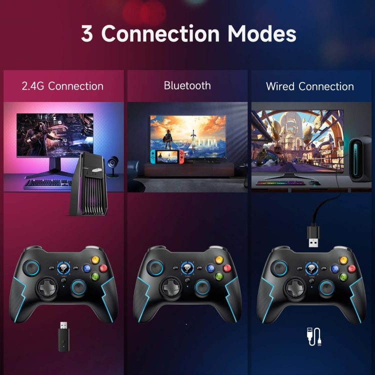 EasySMX 9013Pro  Wireless Game Controller For Switch / PS3 / IOS / Android / PC
