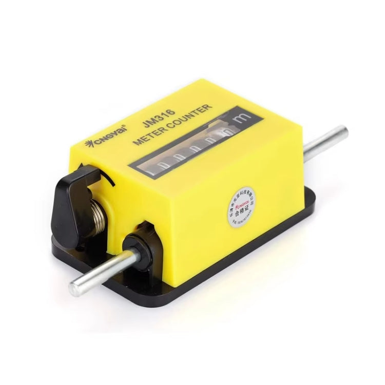 CNGyai High-Precision Mechanical Meter/Yard Counter For Roller-Type Textile Machines, JY316 Yard Counter 6 Digits, JM316 Meter Counter 6 Digits, JM316 Meter Counter + Hanging Board, JY316 Yard Counter + Hanging Board