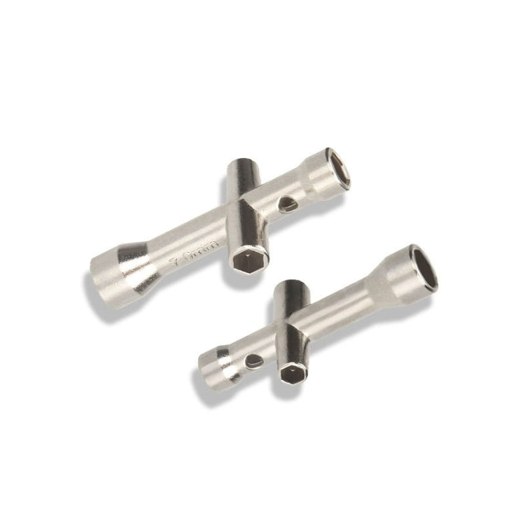 3D Printer Cross Wrench Mini Socket M2/M2.5/M3/M4 Screw Nut Tool, 2pcs