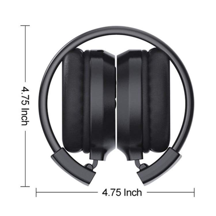 F4 Digital Display Automatic Scanning Foldable FM Radio Headphone, Charging Version, Battery Version