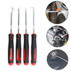 Auto Oil Seal Screwdrivers O-Ring Seal Gasket Puller Remover Pick Hooks Tire Repair Tool, 4pcs /Set