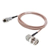 CC4 Male To BNC Male Elbow Connector Cable RG179 Coaxial RF Cable, 20cm, 30cm, 50cm, 100cm