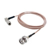 CC4 Male Elbow To BNC Male Connector Cable RG179 Coaxial RF Cable, 20cm, 30cm, 50cm, 100cm