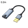 JINGHUA Z17 USB Sound Card With Cable Cell Phone Earphone Audio