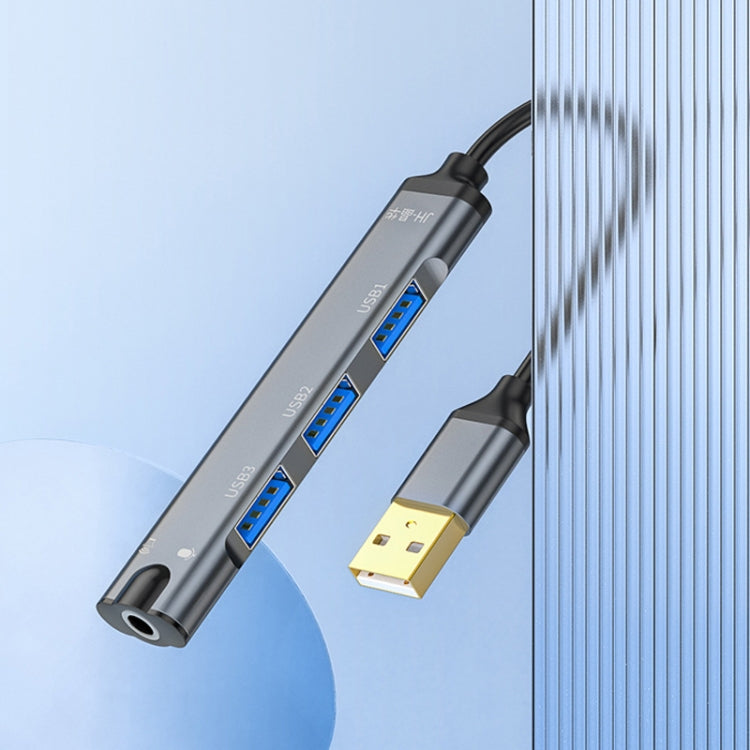 JINGHUA N800 Drive Free Sound Card Computer To Docking Station With Audio Interface, USB, Type-C