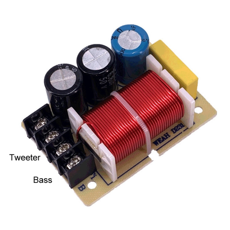 High And Low 2-Way Audio Crossover Bookshelf Speaker Conversion Divider, D231