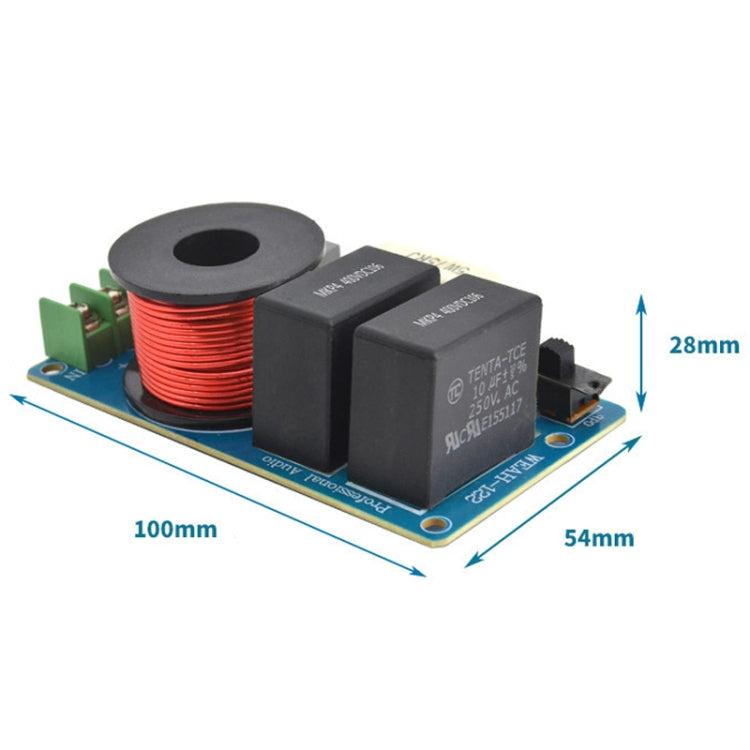 SP-122 120W Single Pure Midrange Crossover Board Hi-Fi Speaker Conversion Divider, SP-122