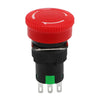 16mm Mounting Hole Emergency Stop Switch Mushroom Type Self-Locking