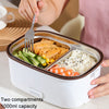 Electric Lunch Box Stainless Steel Lining Plug-in Heating Bento Box, A08 Single Voltage, A12 12V Dual Voltage For Car Home Use