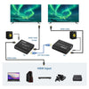 HDMI To RJ45 120m Single Network Cable 4K HD Network Extender, Receiver+Transmitter, US Plug, UK Plug, EU Plug