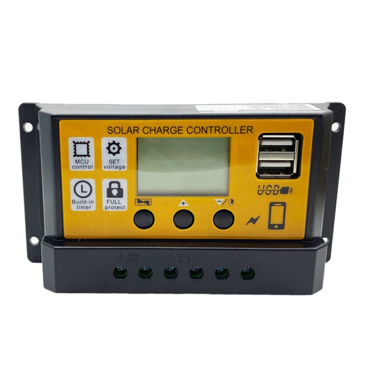 12V/24V Simple Solar Controller Light Time Control Solar Panel