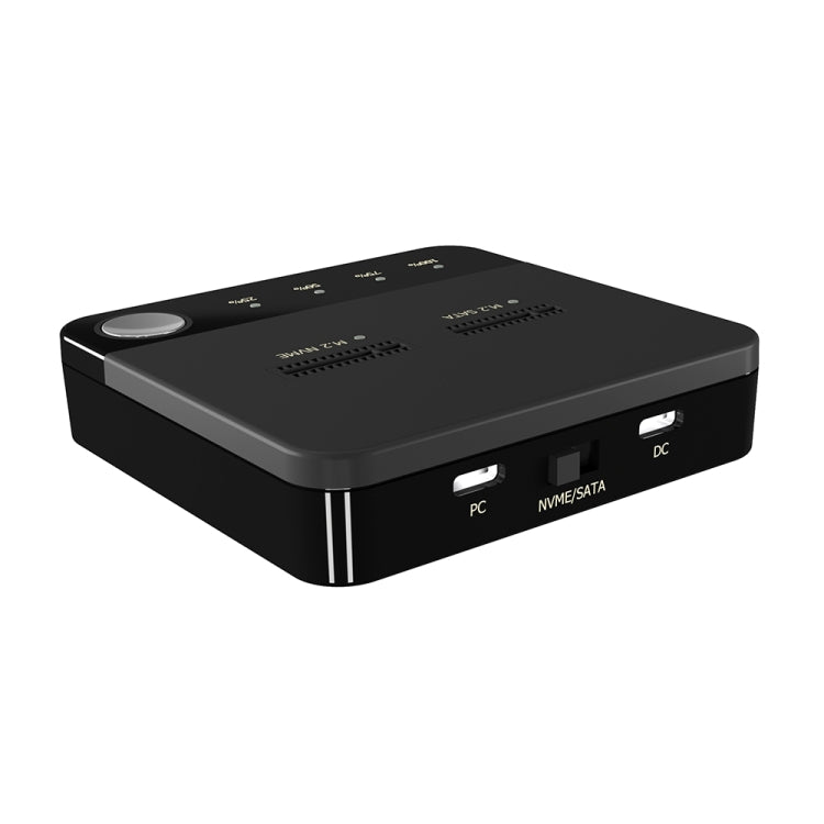 SSD Copy Machine M.2 SATA/NVME Mutual Copy Clone Online Read / Write HDD Enclosure, DK302
