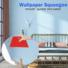 Wallpaper Smoothing Kit Car Vinyl Wrapping Tool Scraper, 10 In 1