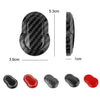 Multifunctional Car Seat Back Sundries Hook, Electroplated Black, Electroplated Red, Carbon Fiber, Classic Black, Classic Red
