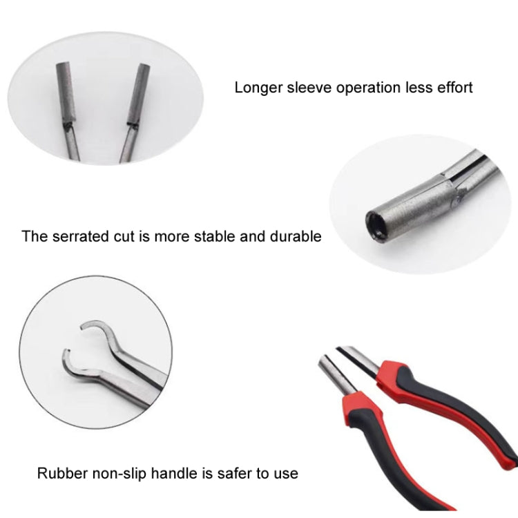 Automobile High Voltage Wire Splitter Spark Plug Pliers, Socket Type, Ring Type