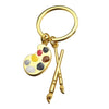 Mini Metal Drawing Board Keychain Bookbag Decorative Pendant