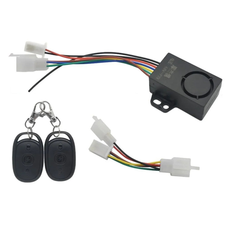 48-72V Electric Motorcycle One-Button Start Remote Lock Anti-Theft
