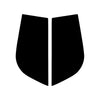 For Maserati MC20 2pcs /Set Universal B-pillar Decoration Stickers