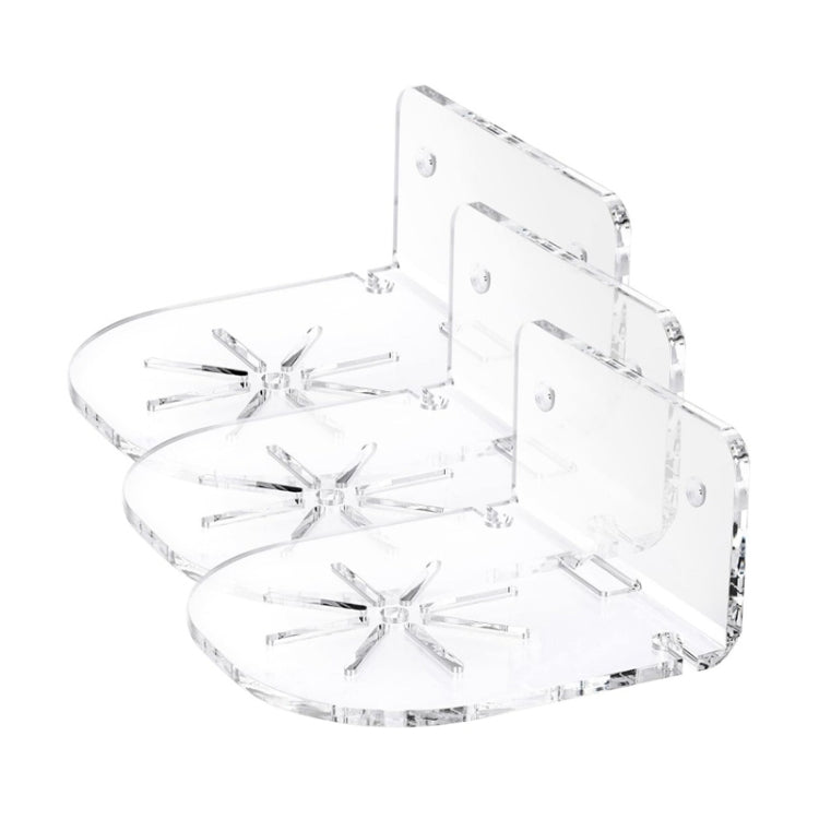 3pcs / Set Acrylic Wall Mount Bracket For Baby Monitor / Safety