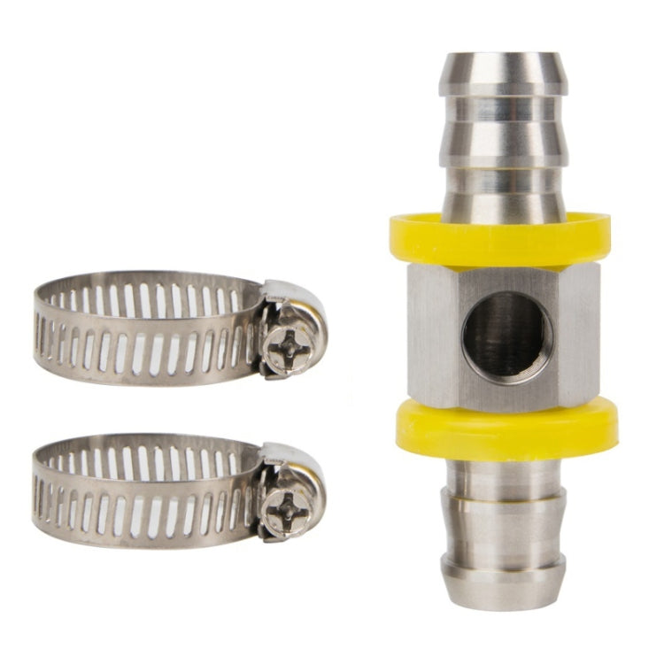 Fuel Pipe Fuel Pressure NPT Sensor T-type Barbed Connector