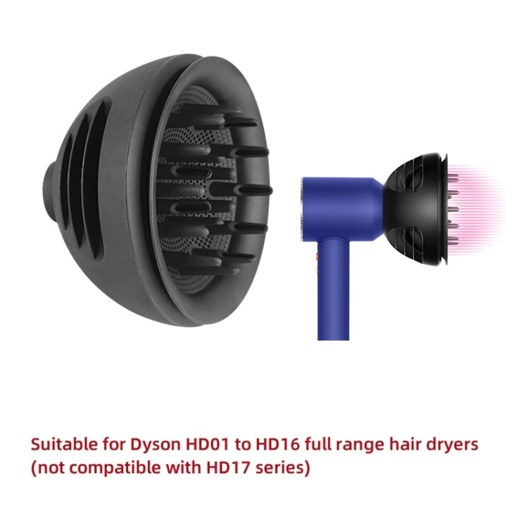 For Dyson HD01 To HD16 Hair Dryer 2 In 1 Diffuser Nozzles Wave+Curl Dual Purpose Diffuser Attachment