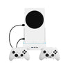 For XBOX Series S Wall Mounted Cooling RGB Multi-function Base With Fan and Hook
