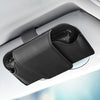 Car Eyeglasses Case Sun Visor Back Clip Sunglasses Organizer