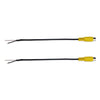 2pcs Car Single AV Audio Cable Lotus Connector RCA Stereo Wire With