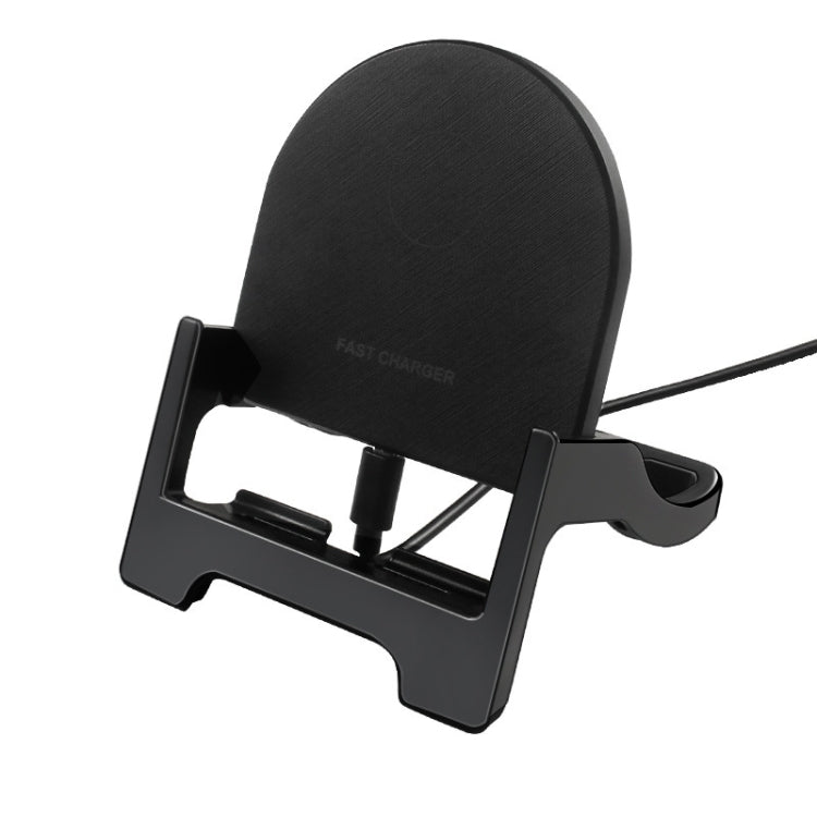 15W Desktop Vertical Cell Phone Wireless Charging Stand