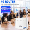 4G WiFi6 VOLTE CPE Wireless SIM Card Router With RJ45+RJ11, EU Plug, B818PRO European Version