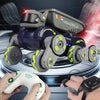 Eight Wheel Stunt Robot Dog Smart Gesture Sensor RC Kids Toy Car With Lights Music Spray Car