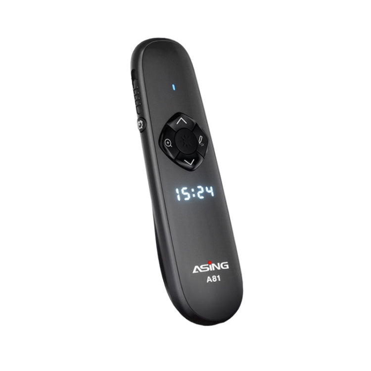 ASiNG A81 PPT Page Turning Clicker With Timing Function & 32G 3-in-1 USB Receiver, Red Light, Green Light