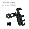 JNHW Motorcycle Bicycle Eight Claw Mobile Phone Navigation Shockproof Bracket, For Handlebar, For Rearview Mirror