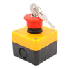 Elevator Pit Platform High-position Emergency Stop Switch With Bottom Box + Key, With Key