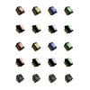 FILN 220V 30A Split Dustproof Boat-type Switch With Light, No Waterproof 4 Pin 2 Gear Red Light, No Waterproof 4 Pin 2 Gear Yellow Light, No Waterproof 4 Pin 2 Gear Blue Light, No Waterproof 4 Pin 2 Gear Green Light, Waterproof 4 Pin 2 Gear Red Light��...