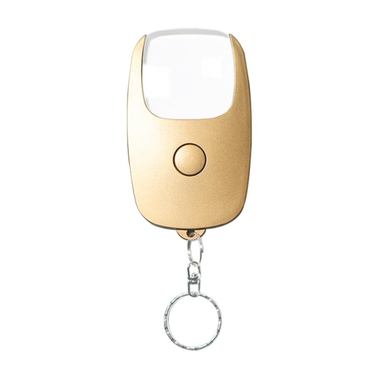 5x Magnifying Glass with Light & Keychain Rechargeable Magnifier for