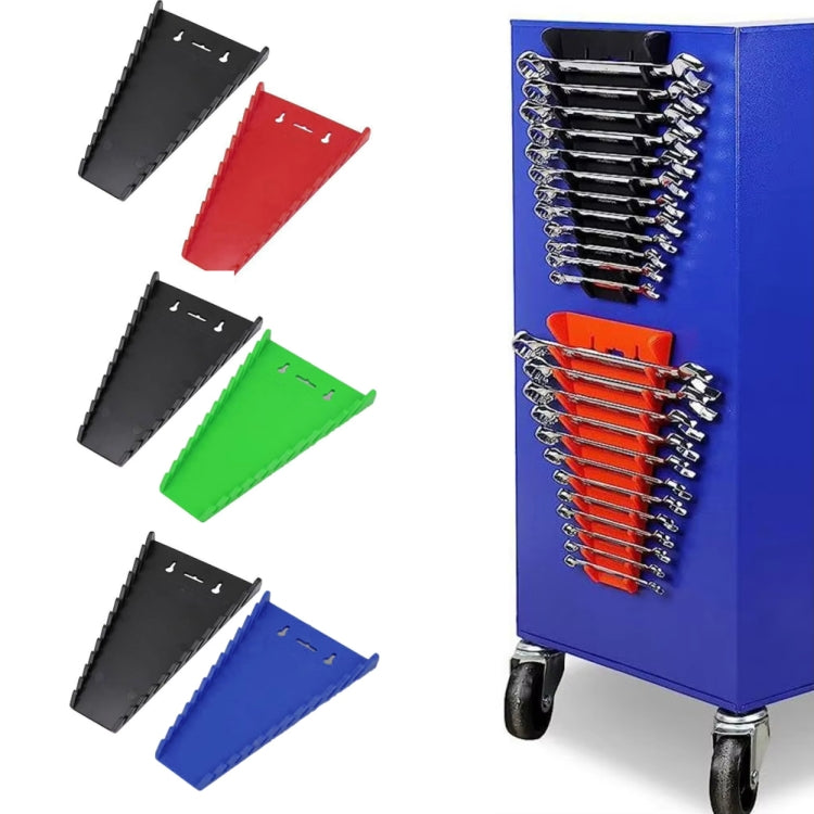12-Slot Plastic Magnetic Removable Tray Wrench Storage Bracket