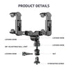 Vehicle Rearview Mirror Bracket Panoramic Sports Camera Car Mount Base Accessory