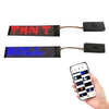 155 X 32mm Hat Backpack Vest Bluetooth LED Flexible Multi-Language Advertising Display Screen