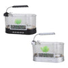 1.8L LED Light Desktop Water Flow Mini Fish Tank Home Turtle Tank Self-Circulating Aquarium