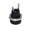 30pcs Electronic Equipment DC Female Power Socket With Nut, DC5.5x2.1MM, DC5.5x2.1MM Full Copper, DC5.5x2.5MM, DC3.5x1.3MM