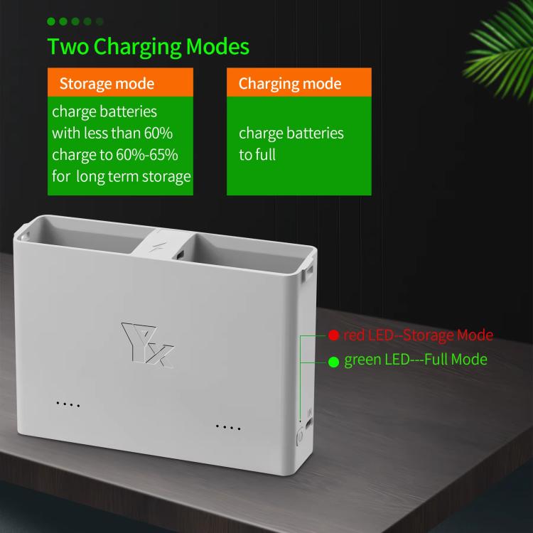For DJI Mini 4 Pro / Mini 3 Pro / Mini 3 YX  Two-Way Charger Battery Manager, Two-Way